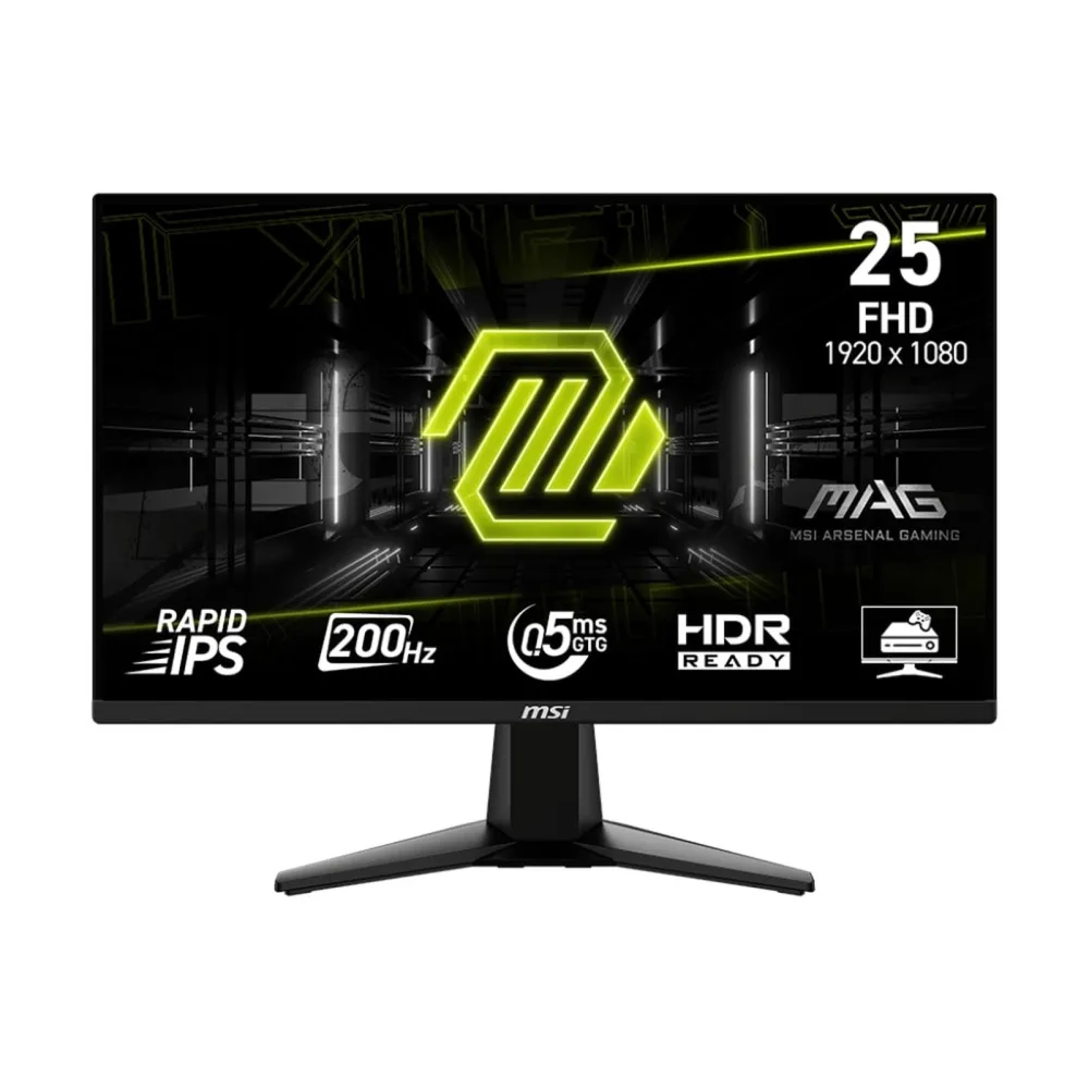 MSI Gaming Monitor MAG255F 25" FHD 1080p HDR10