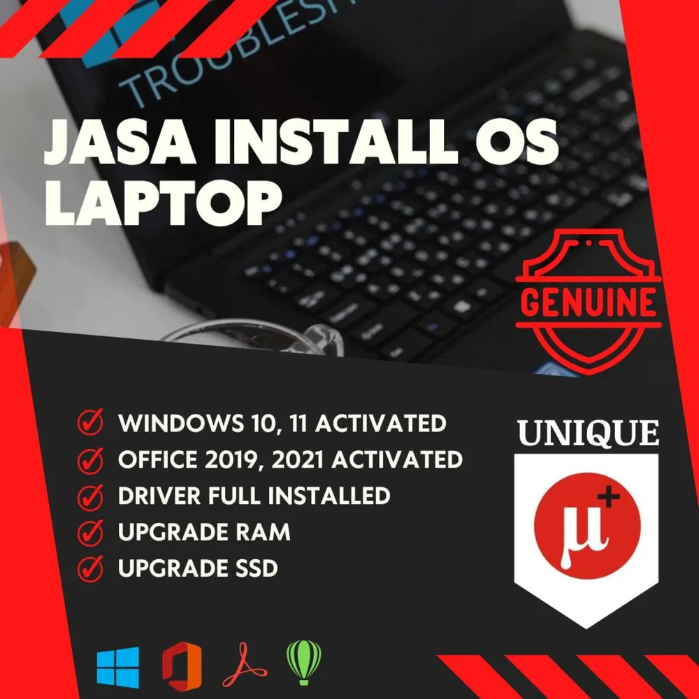 Jasa Instal Ulang Komputer & Laptop